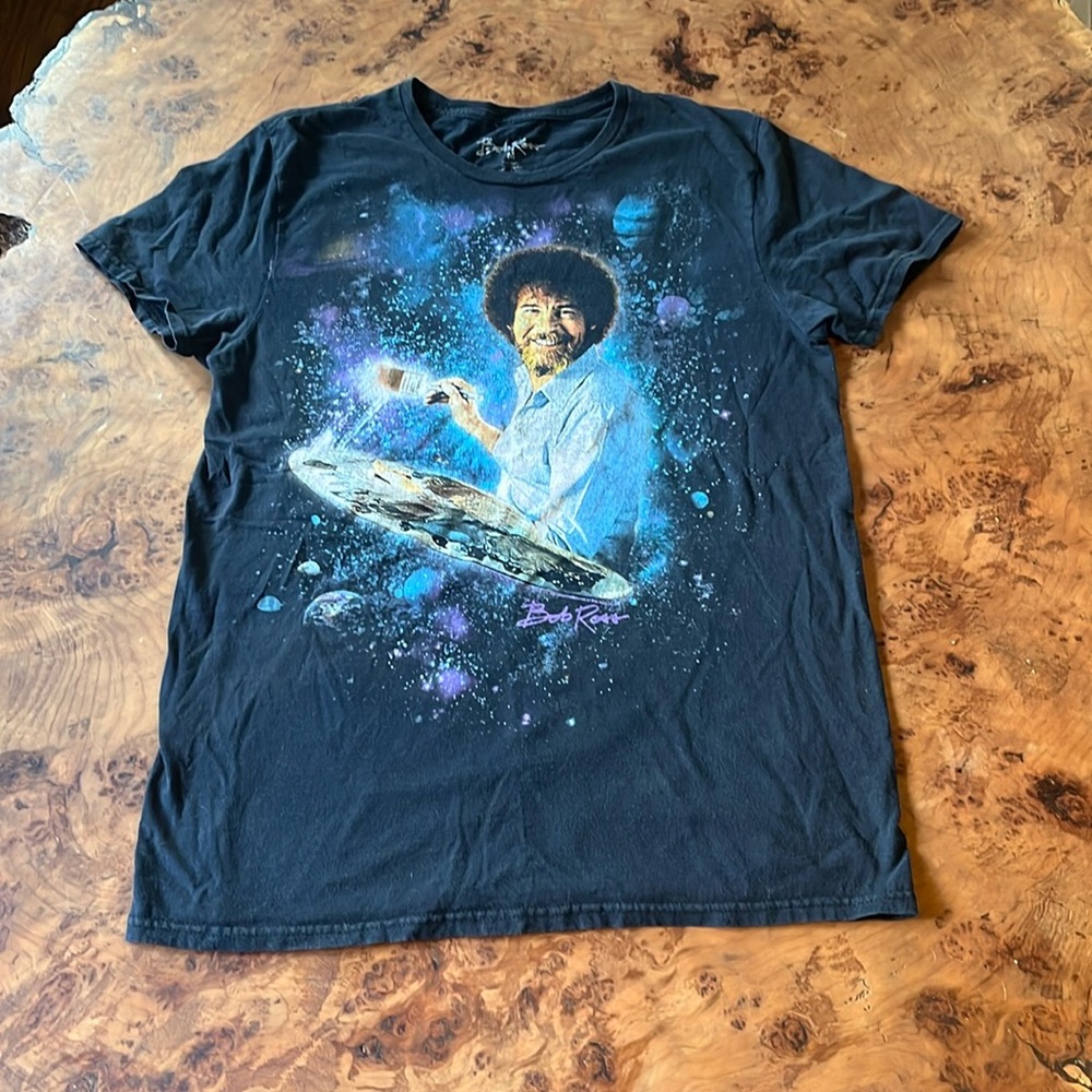 Vintage feeling Bob Ross T-shirt, Bob Ross, 90’s icon, happy accident